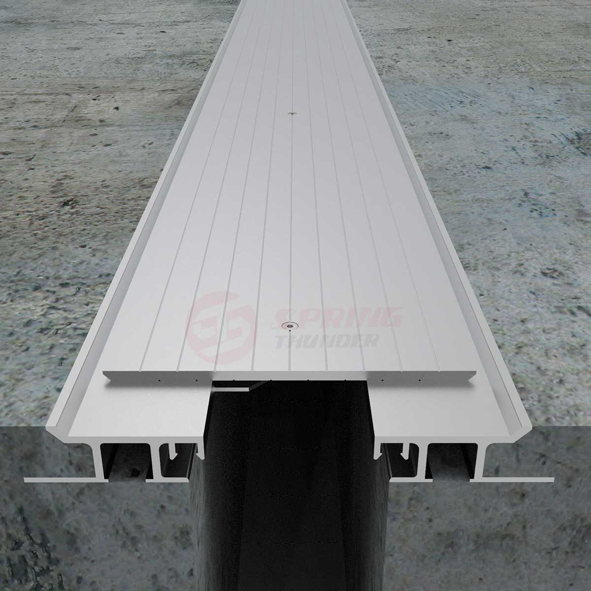 Heavy Duty Parking Garage Expansion Joint Cover 1